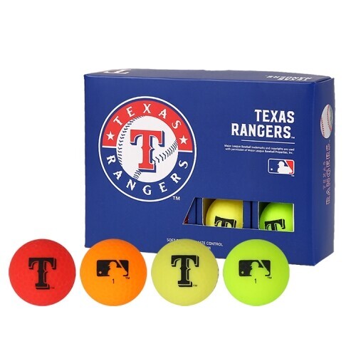 [MLB] 골프공 Texas Rangers 3-Layer Color Golf Ball(12구)