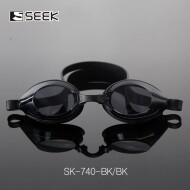 SEEK 보급형 성인용 물안경 SK-740 BK/BK