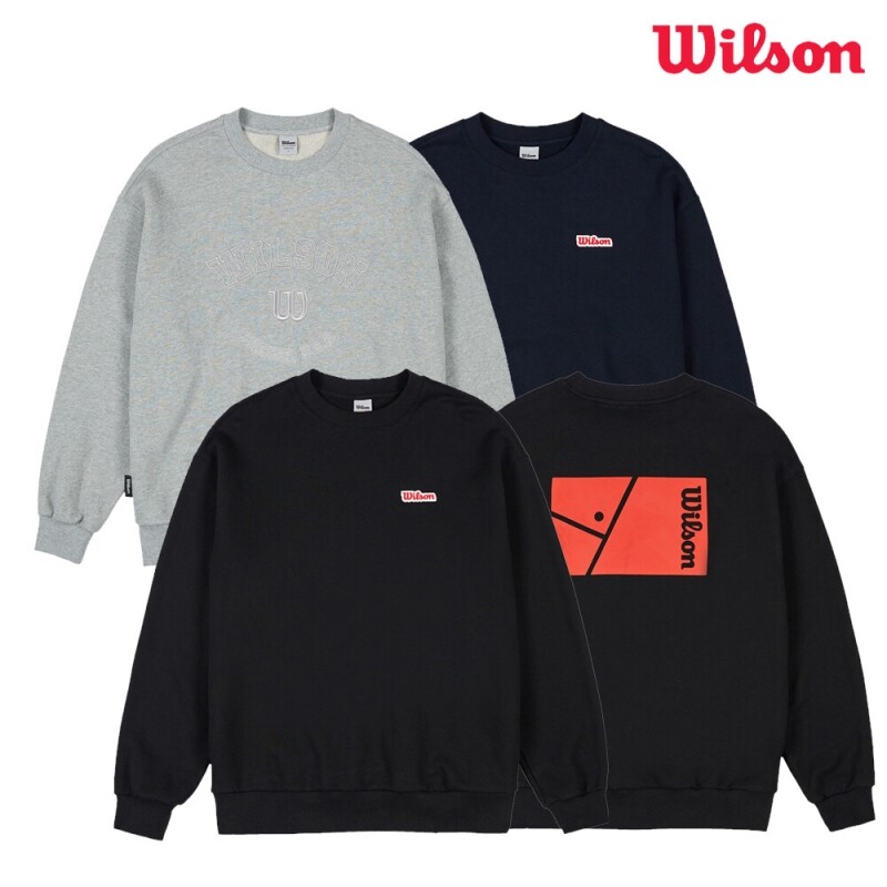 윌슨 맨투맨 티셔츠 2스타일 택1 (어센틱/아치)