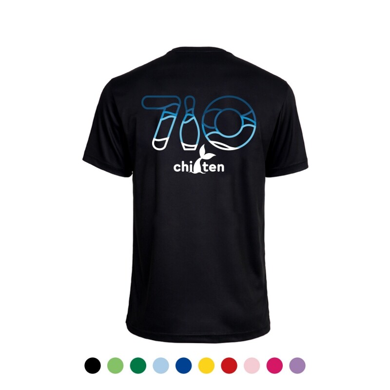 710 웨일칠텐 티셔츠 프리미엄 기능성 라운드 반팔 티셔츠