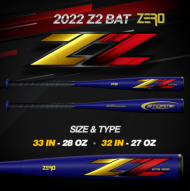 스톰 2022 Z2 지투 ZERO 네이비 에디션 카본 야구배트