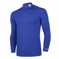 [데상트 베이스볼] S8221ZCO03 BLU0 하프넥 루즈핏 언더셔츠(BLUE)